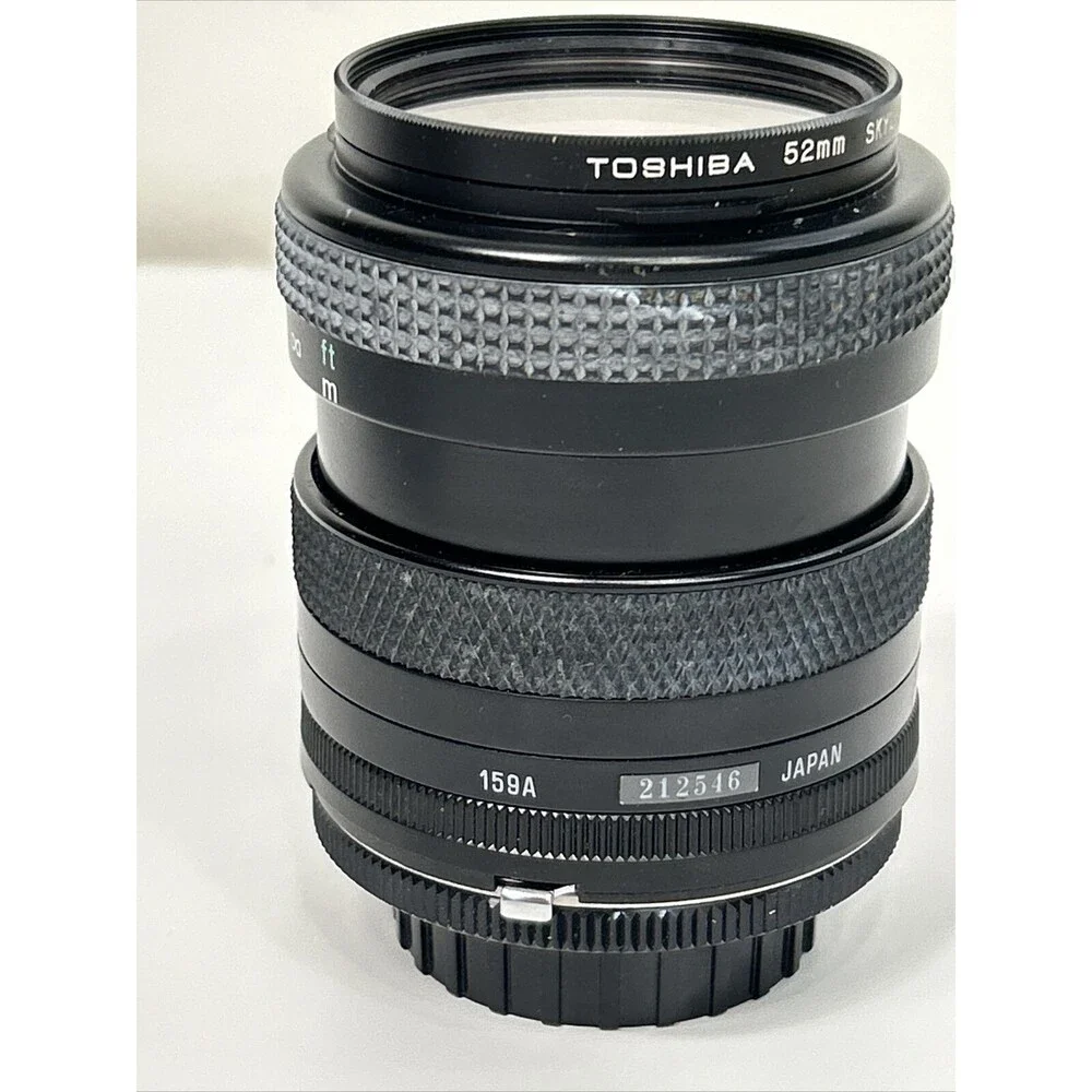 Tamron TELE-MACRO Camera Lens 28-70mm 1:3.5-4.5 Toshiba 52mm Made In Japan READ